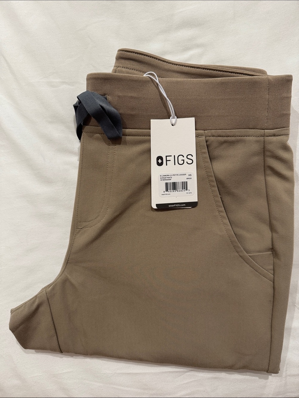 Figs Zamora Jogger Latte XSP NWT